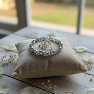Diamond Bangle Bracelet